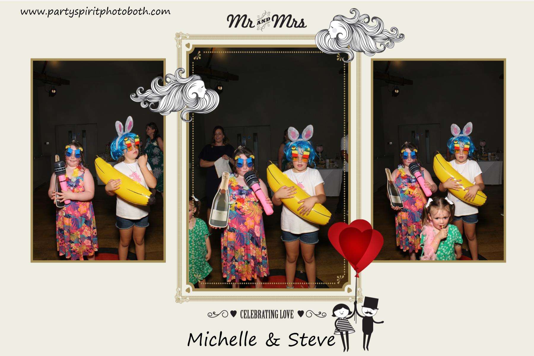 Michelle & Steve Wedding | View more photos from the event at gallery.partyspiritphotobooth.com/u/PartySpiritPhotoBooth/Michelle-Steve-Wedding